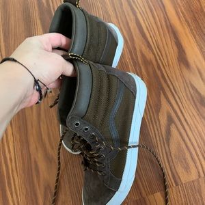Vans brown high top